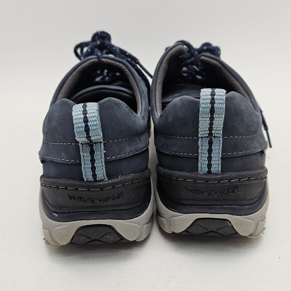 Clarks Wavewalk Womens Navy Blue Waterproof Nubuck Walking Shoe 7.5 261409724050 - Picture 5 of 13